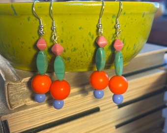 Bright Candy Statement Earrings!