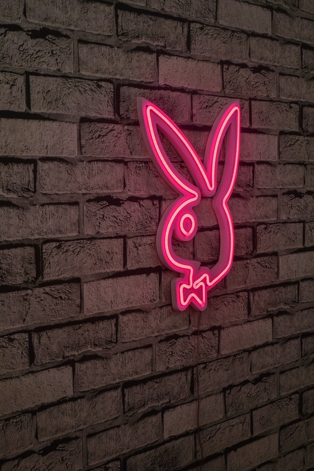 Playboy Neon Sign Neon Wall Decor Handmade Neon Playboy - Etsy