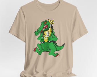 Grateful Dead Jerry Garcia Aligator Graphic T-Shirt, Unisex Tee, Music Festival Shirt, Hippie Clothing, Concert Apparel