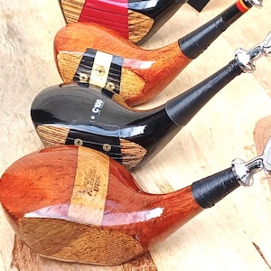 Abridor de botellas de palos de golf de madera vintage novedoso, regalo de golf de Navidad, regalo de golf, regalo de cumpleaños, regalo de aniversario, regalo de Navidad para él