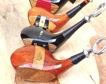 Vintage Wood Golf Club Bottle Opener: Novelty Golf Gift