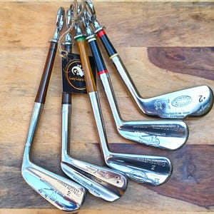 Hand Forged Golf Club Bottle Opener: Vintage Antique Golf Gift
