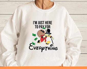 Mickey Dad Shirt SVG: I'm Just Here to Pay for Everything (Digital Download)