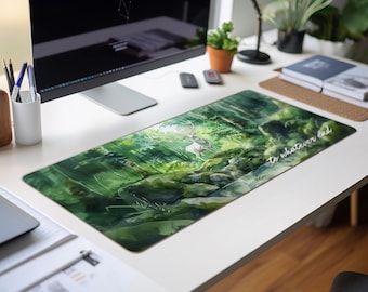 Alfombrilla de escritorio TOG To Whatever End, ciervo blanco, Lord of the North Terrasen, ratón de escritorio grande, decoración estética de oficina, artículos de merchandising literario para ella, Booktok