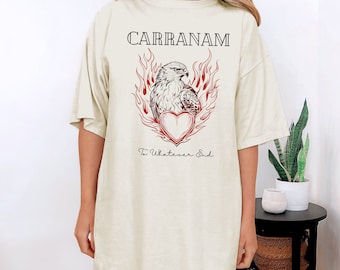 TOG Carranam (Almas gemelas) Hasta el final, Aelin Galathynius y Rowan Whitethorn, Fireheart, Throne of Glass, Sarah J Maas Merch, Bookish