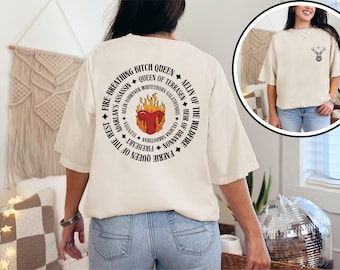 TOG Aelin Galathynius, Corazón de Fuego, Trono de Cristal, Reina de Terrasen, Reina que escupe fuego, Asesina de Adarlan, Sarah J Maas, Regalo librero