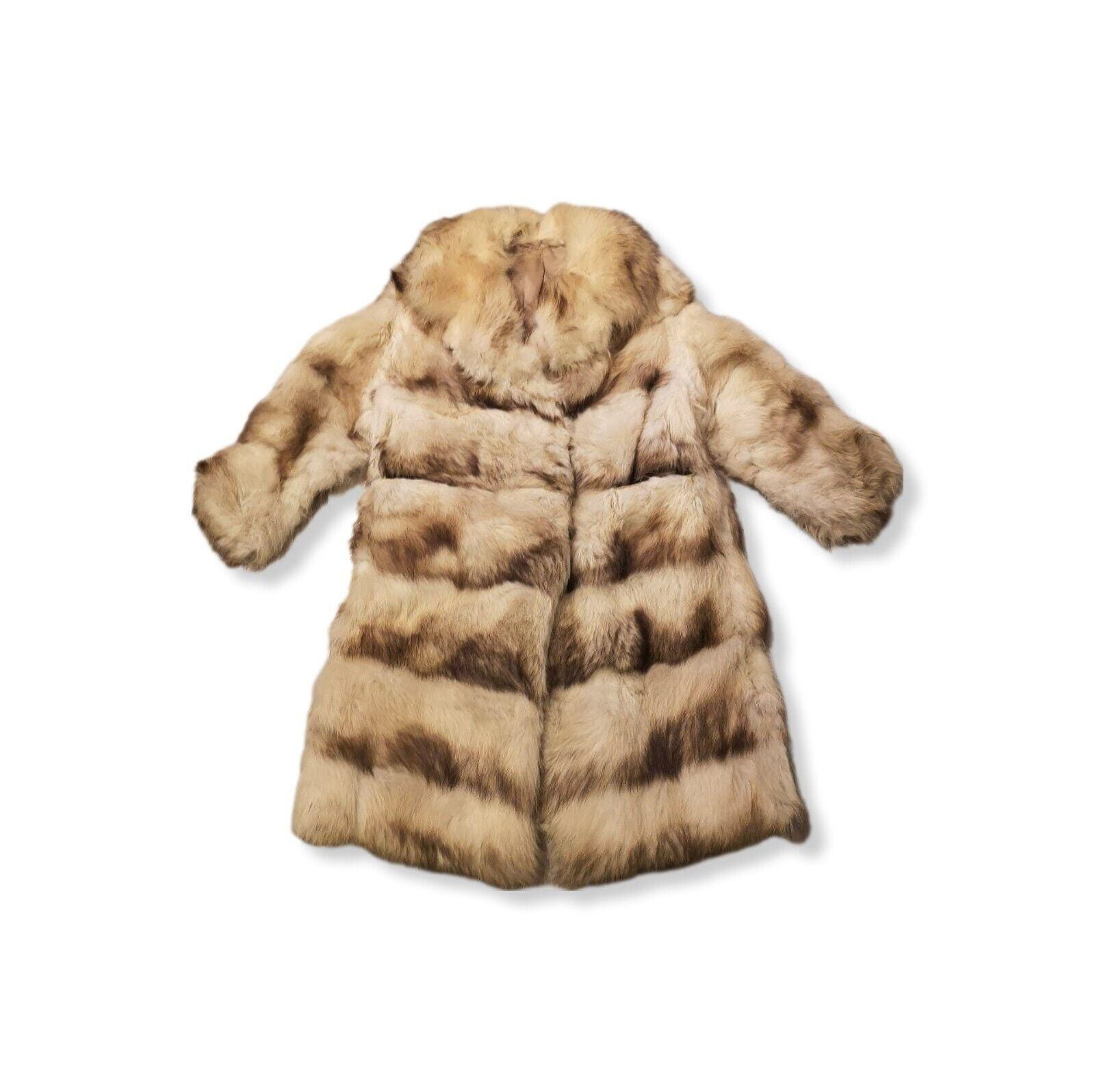 Vintage Fox Fur Coat - Etsy Canada