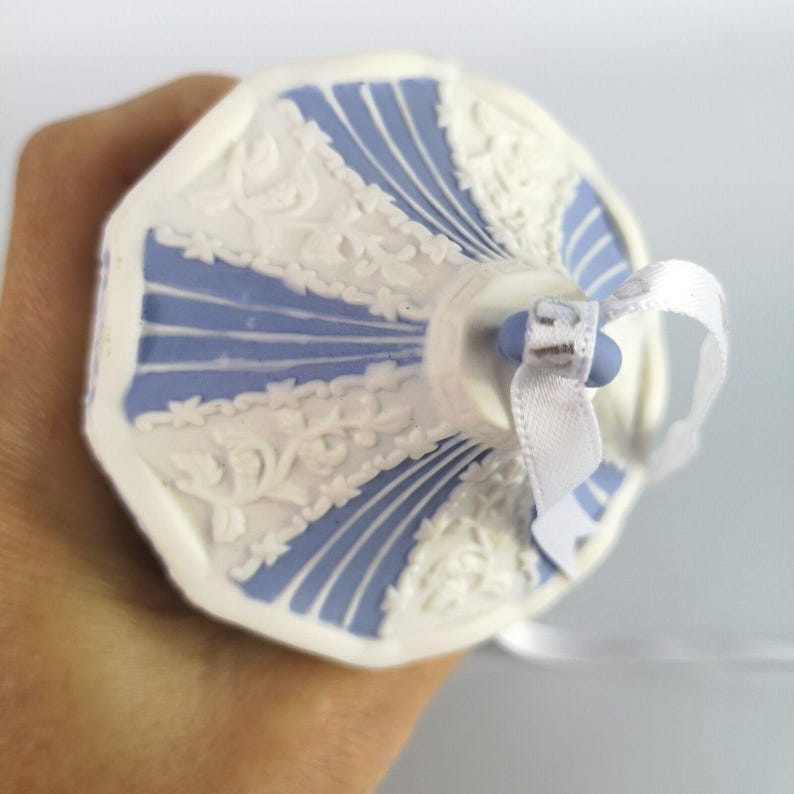 2010 Wedgwood Baby's First CHRISTMAS CAROUSEL ORNAMENT With Ribbon