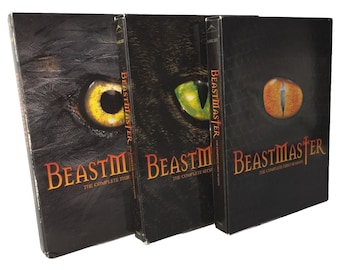 Vintage Beastmaster All 3 Seasons The Complete Collection DVD Sets 2019 18 Discs, 90s TV shows