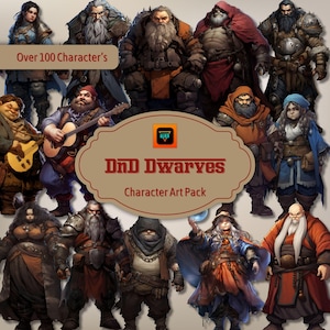 Arte de Personagem DnD, DnD PNG, Personalize sua Ficha de Personagem DnD, Presentes de Mestre de Masmorras, Fundo Transparente, Gráficos de RPG, Noite de Jogos