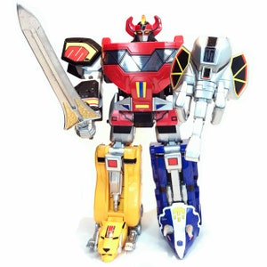 Power Rangers Deluxe Dino Megazord 93 Vintage Restored Bandai