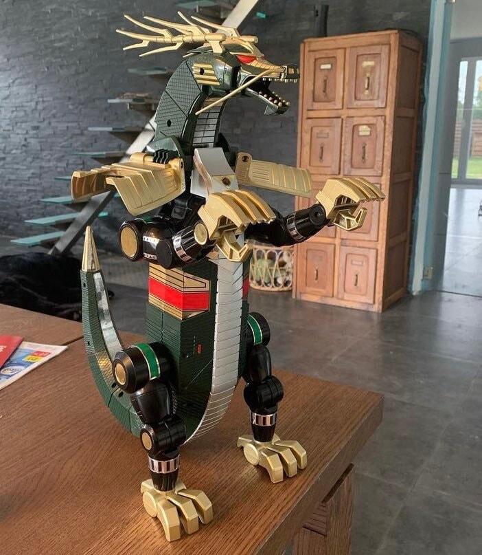 Power Rangers Deluxe Serpentera 94 Restored Etsy