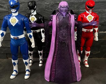 スーパーフィギュアコレクションデラックス　パワーウォリアー ハズブロ パワーレンジャー ライトニングコレクション 6インチ