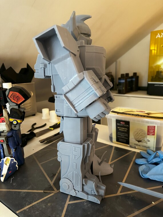 激レア　egg 複数号セット Replica Gigantic Series Daizyujin X-plus / Dino Megazord - Etsy