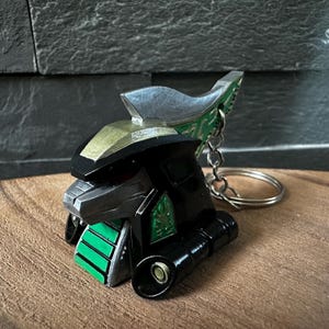 Power Rangers Dragonzord Green Ranger Keychain (Handmade)