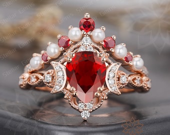 14Kイエローゴールドオーバルラボクリエイトティールサファイア