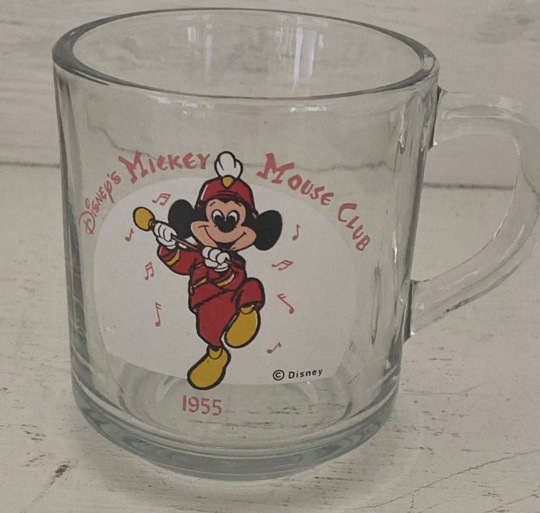 Mickey Mouse Glass Cups