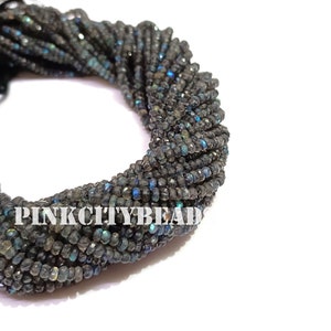 7-8 Mm Pietra Preziosa Rondelle Sfaccettata Multi Mix - Foto 9