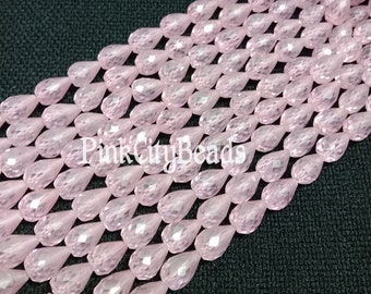 Faceted Mystic Topaz Briolette Exotic India Art