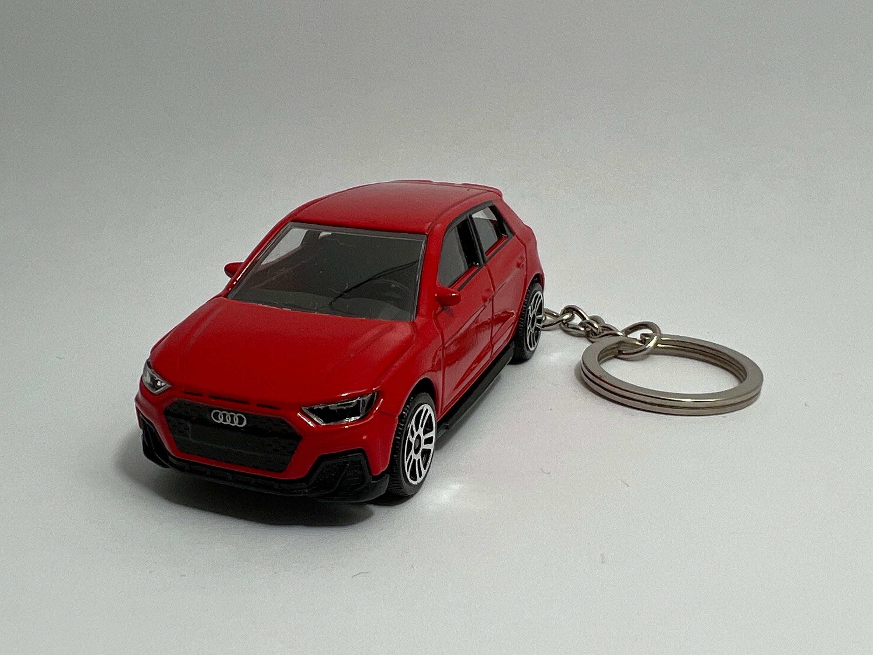 Auto Schlüssel Schutz Hülle Weiß für Audi A1 S1 A3 S3 A6 R8 Q7 Car