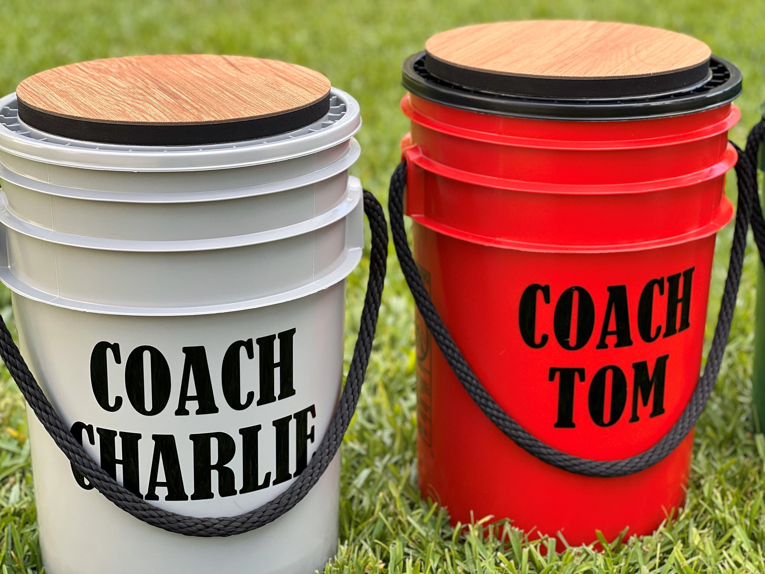 Baseball Gift Softball Gift Custom Bucket, Baseball Bucket, Softball