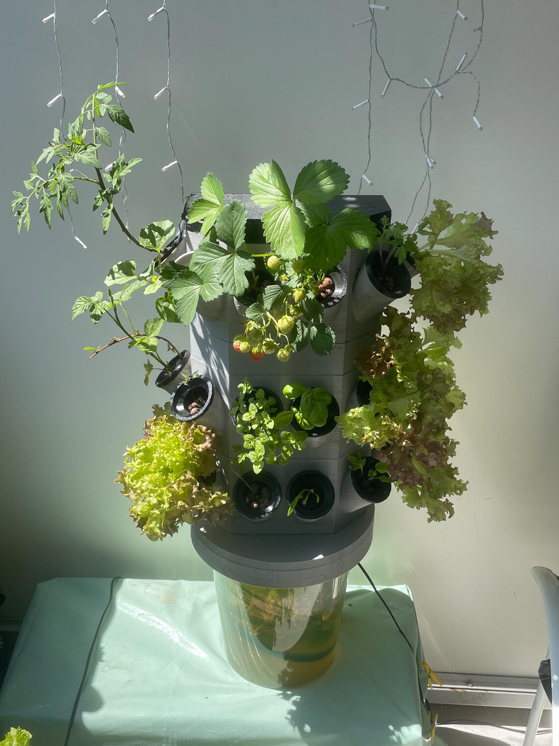 DIY Hydroponic Tower Square - 21-piece STL Set for 3D Printing ...