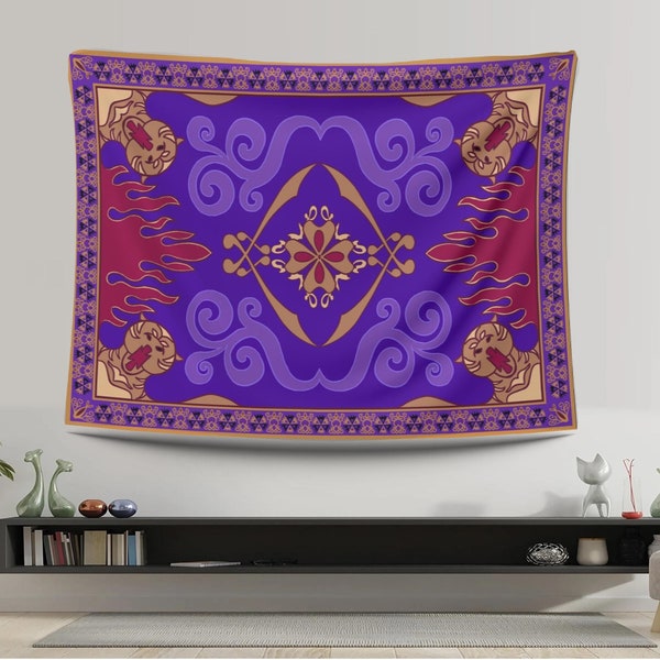Aladdin Tapestry, Aladdin, Magic Tapestry, Fantastic Tapestry, Living Room Tapestry, Kids Room Tapestry, Ethnic Tapestry,