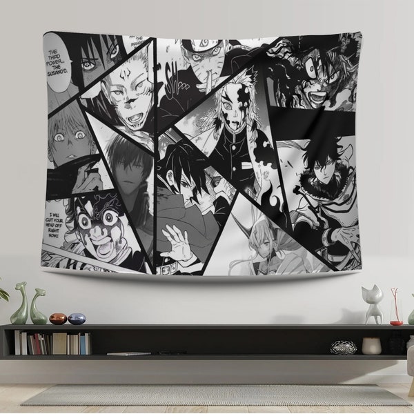 Anime Tapestry Etsy
