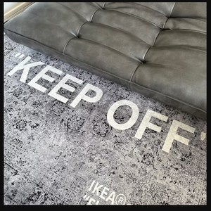 Keep Off Carpet, Cool Rug Carpet, Keep Off, Keep Off Rug, Keep Off, Rug For Living Room, Decor image 7