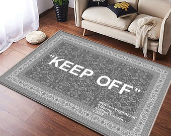 Keep Off Rug, Keep Off, Keep Off Carpet, For Living Room, Fan Carpet, Popular Rug, Themed Rug, Cool Rug Decor, For Bedroom Rugs