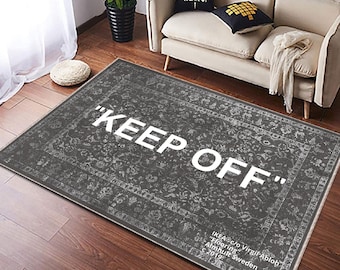 Keep Off Rug, Fashion Brand Rug, Living Room Rug, Personalized Rug, Popular Rug, Keepoff Rug, Luxury Area Rug, Modern Decor Rug, Street Art