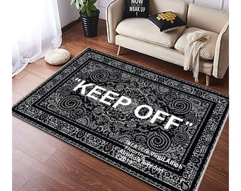 Keep Off Rug, For Living Room, Fan Carpet, Keep Off, Keep Off Carpet, Popular Rug, Themed Rug, Cool Rug Decor,For Bedroom Rug