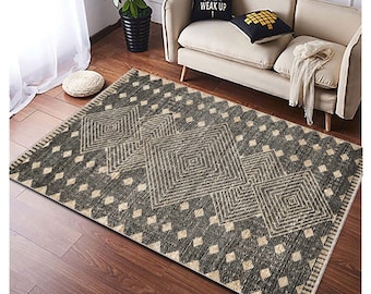 Ethnic Traditional Area Rug, Area Rug, Non-Slip Rug, Themed Rug, Home Gift Rug