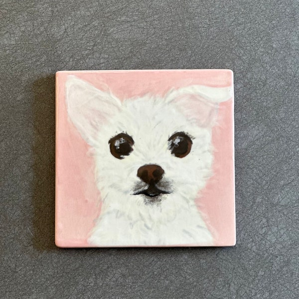 Dog Ceramic Tile Etsy