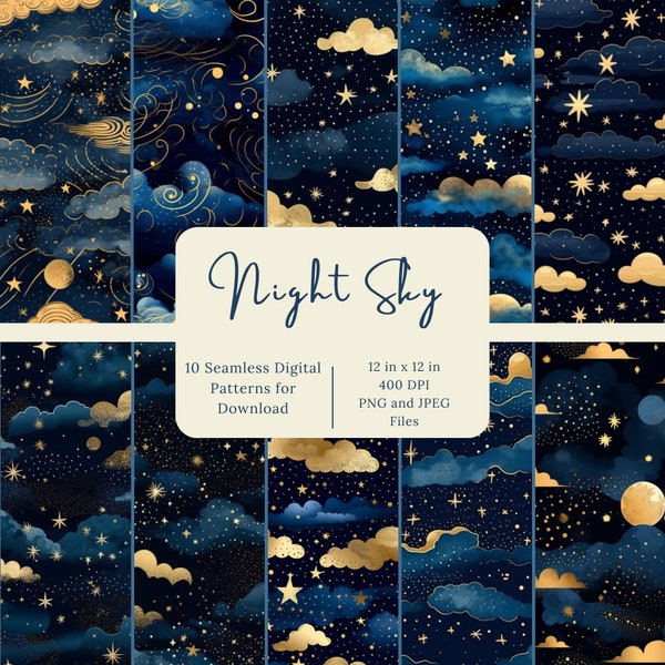 Night Sky Printable - Etsy