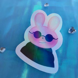 Adesivo meme olografico di Seonghwa Fanart – K‑Pop Ddeongbyeoli
