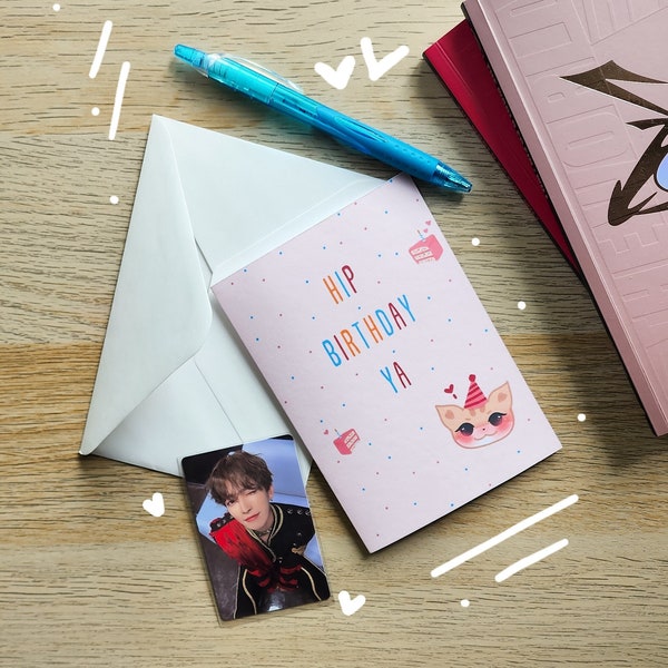 Ateez| Greeting Card | Hongjoong Karte | Aniteez
