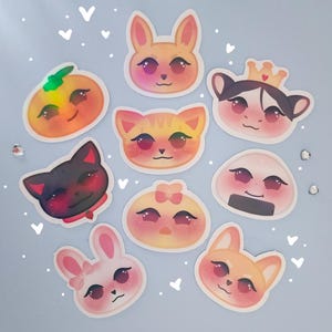 Holographic &Team Fanart Sticker –  K‑Pop andteam