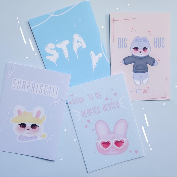 SKZ Greeting Card | Stay Cards | K-Pop Merch