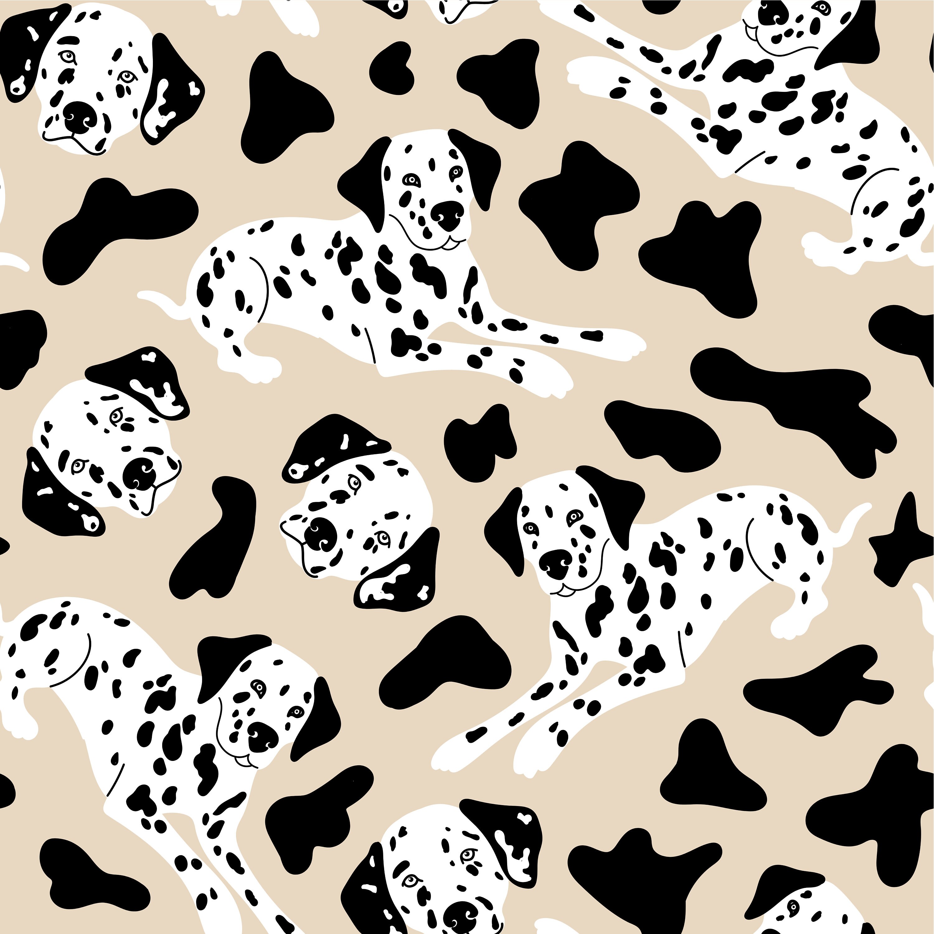 Dalmatian Garden Quilted Blanket NCU0DV320