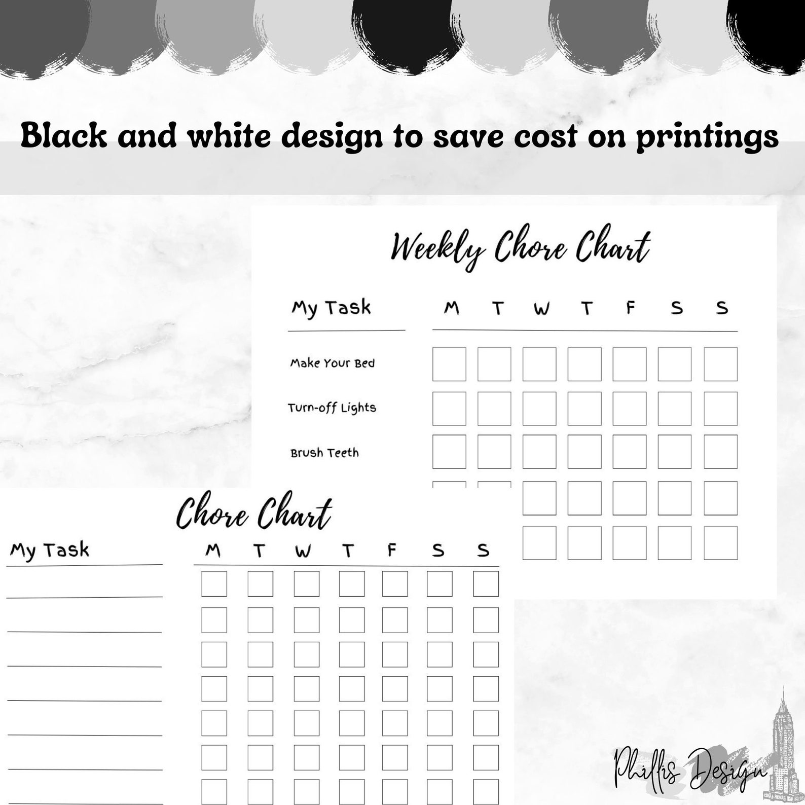 chore-chart-for-kids-digital-download-pdf-daily-routine-chart-for-kids