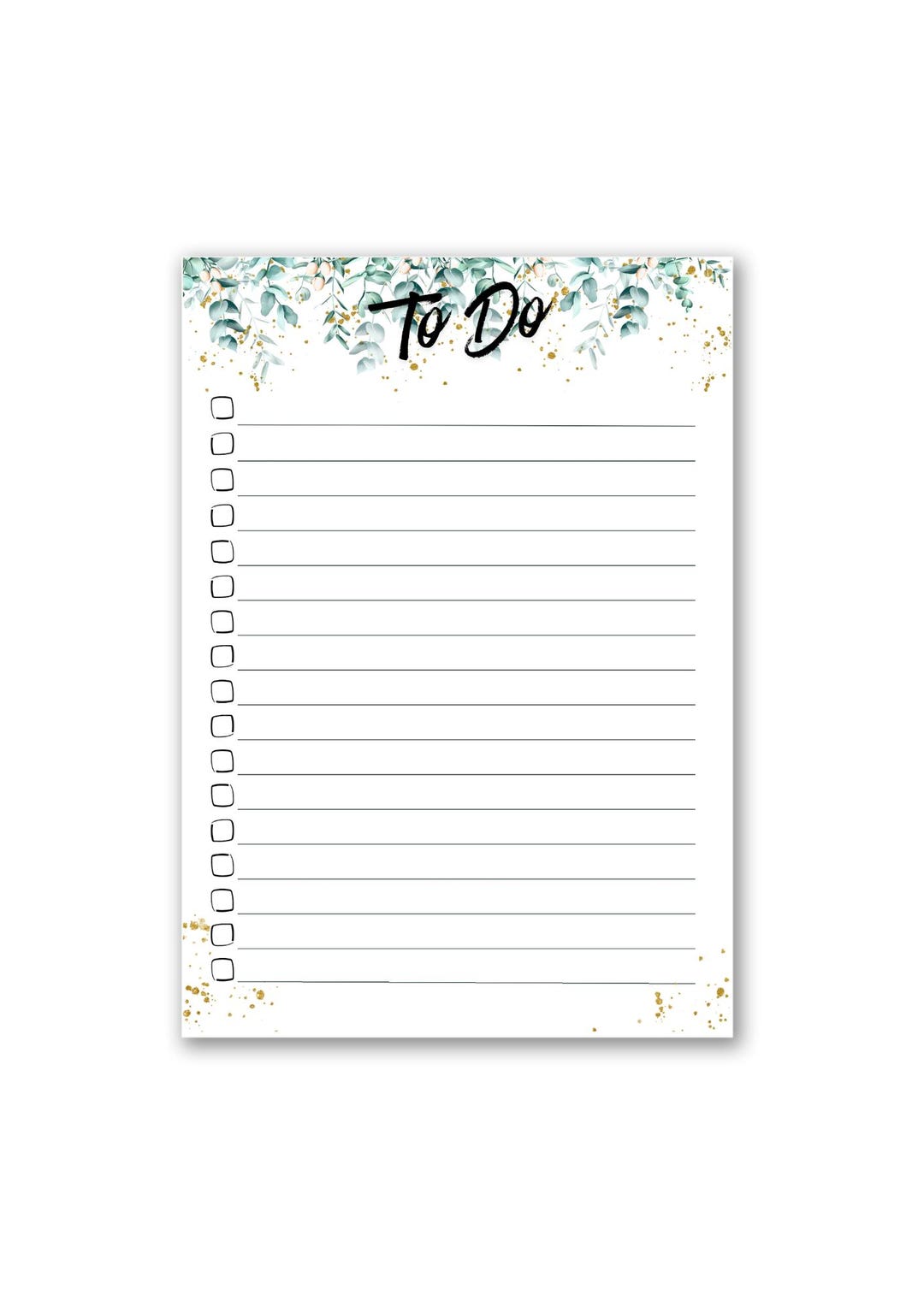 To-do Liste | Printable To-do List | Digitale Planungsvorlage PDF