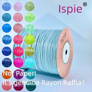 raffia yarn, ISPIE rayon raffia,NOT PAPER raffia yarn,raffia for crochet, crochet bag raffia