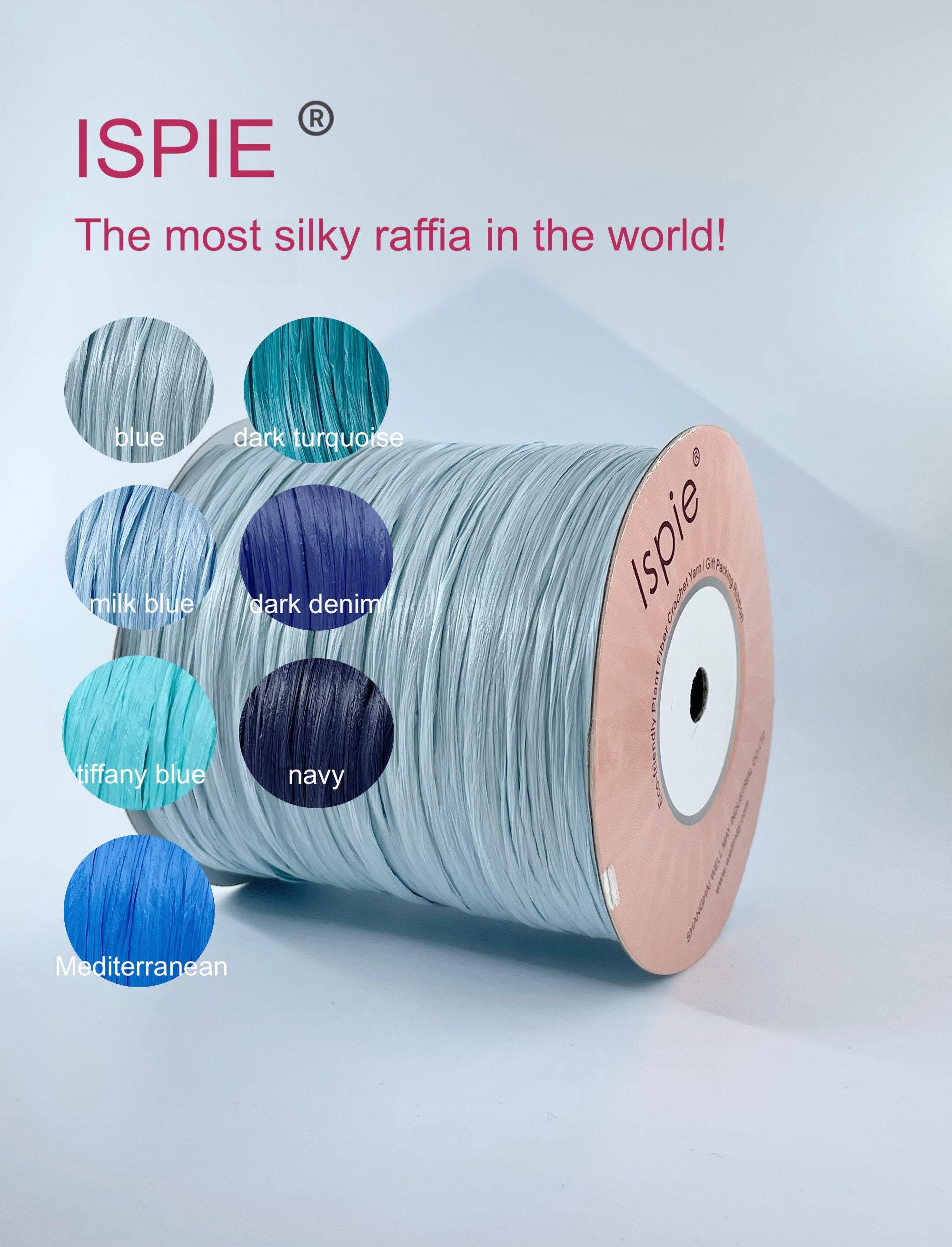Himalaya Raffia Multi Color Yarns, Paper Yarns, 35 Gr 1,23 Oz, 80 Mt 87  Yards, Paper Yarn, Hat Yarn, Crochet Yarn, Basket Yarn 