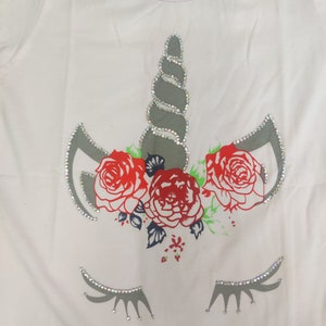 Girls Unicorn Tee
