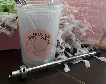 Deli container hole punch