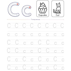 Printable Alphabet Worksheets, ABC Tracing Worksheet for Kids - Fun and ...