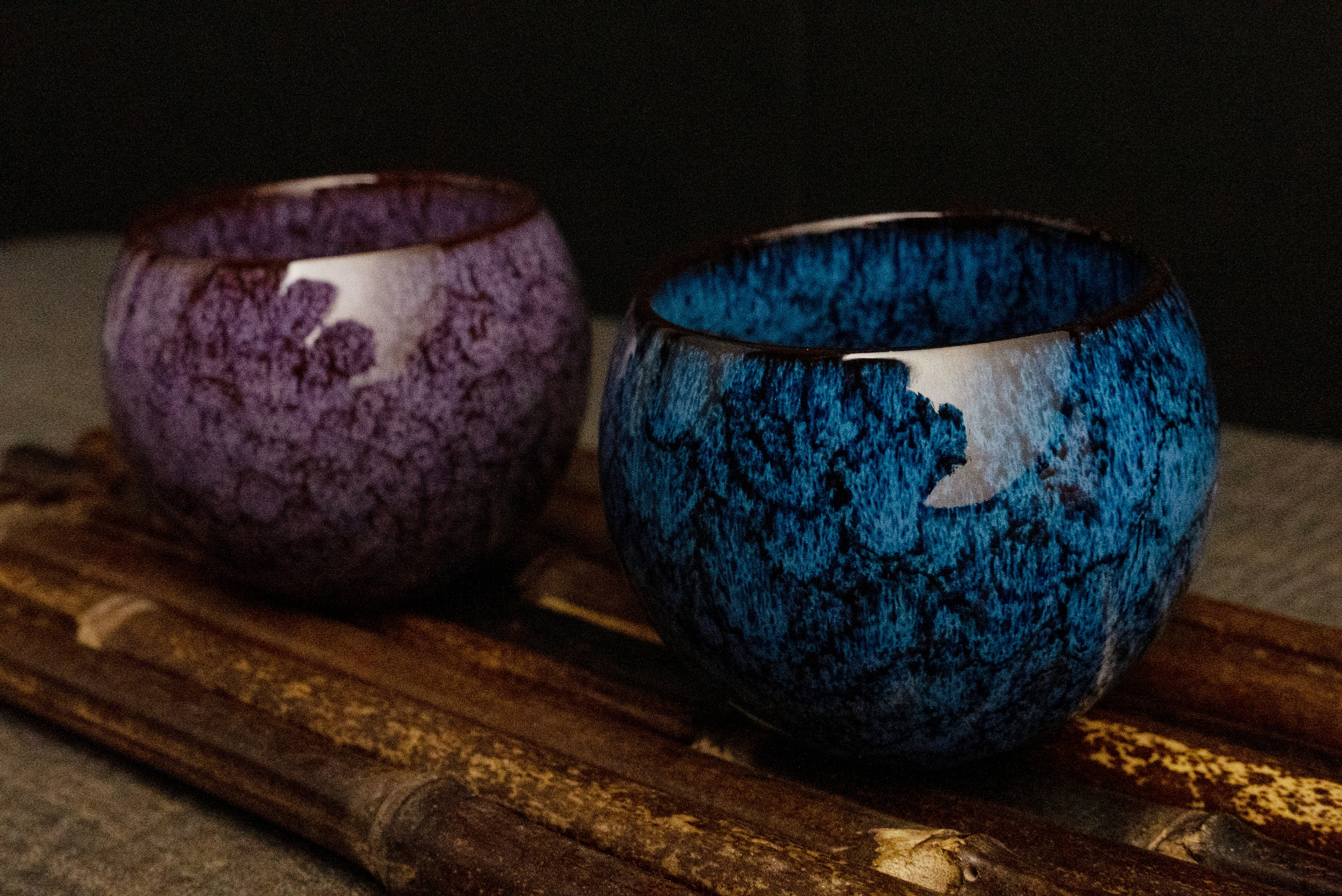 Handmade Japanese Style Ceramic Tea Cup Set, Chinese Kung Fu Tea Cups ...