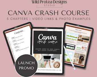 Canva Crash Course eBook | Design for Beginners (Instant Download)