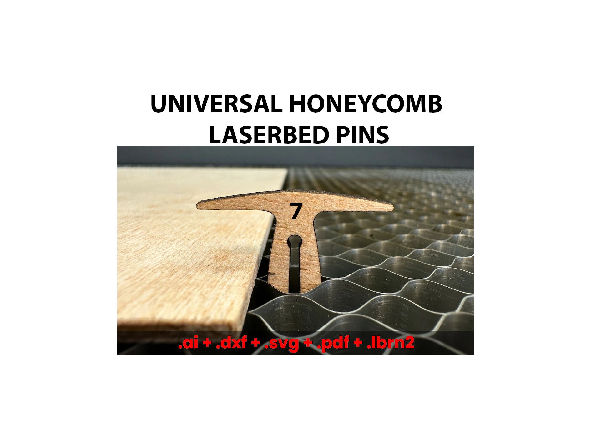 Bed Pin Size Test Tool Laser Hold Down Pins Etsy